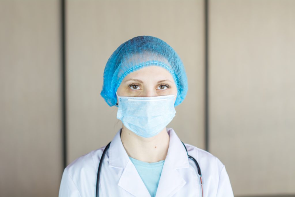 doctor wearing face mask